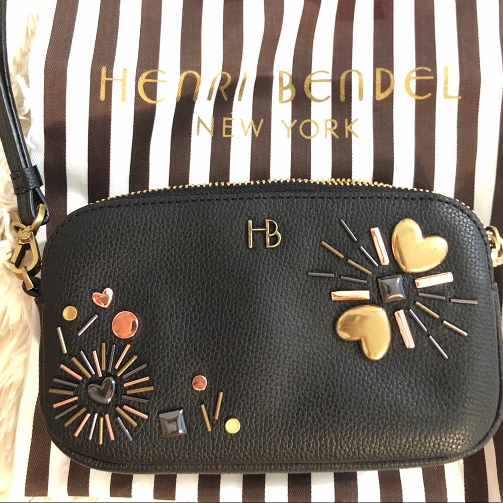 **SOLD** Henri Bendel Phone Wallet Bijoux Wristlet - Picture 2 of 7